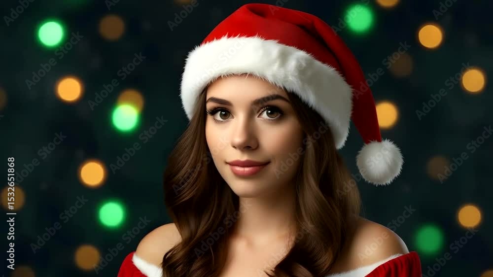 Closeup portrait of a very beautiful little girl on christmas background. Attractive woman portrait indoors by the Christmas tree. Beautiful young girl. child holds a christmas present. Christmas Closeup portrait of a very beautiful little girl on christmas background. Attractive woman portrait indoors by the Christmas tree. Beautiful young girl. child holds a christmas present. Christmas