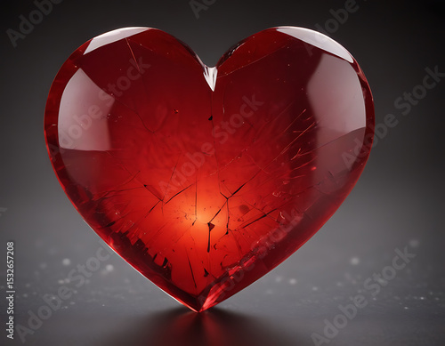 Red Glass Breakdown | Fractured Crimson | Inner Rupture | Scarlet Fracture Lines | Heart of Cracks | Vulnerable Core | Emotional Web | Reflected Damage | Crimson Echoes | Shattered Resilience
