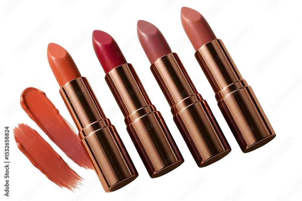 Obraz premium lipstick on white background