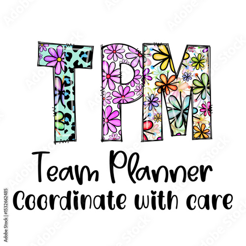 Team Planner Coordinate with Care Floral Design