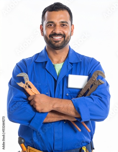 Indian male plumber
