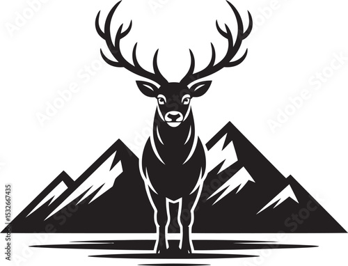 deer with antlers