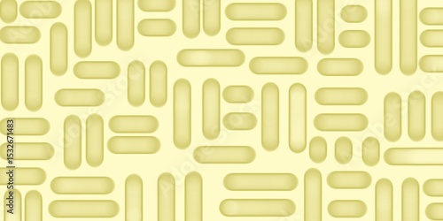 Soft Rounded Block Pattern