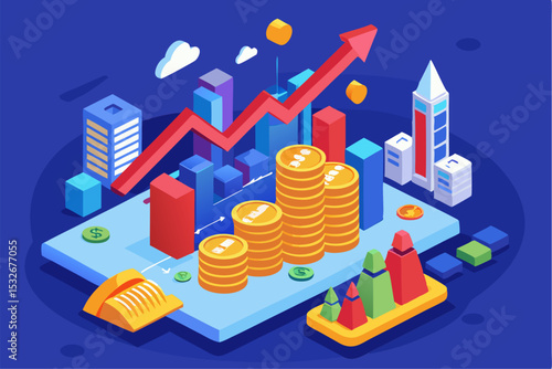Underground Cable Repair by Utility Workers – Isometric Illustration
