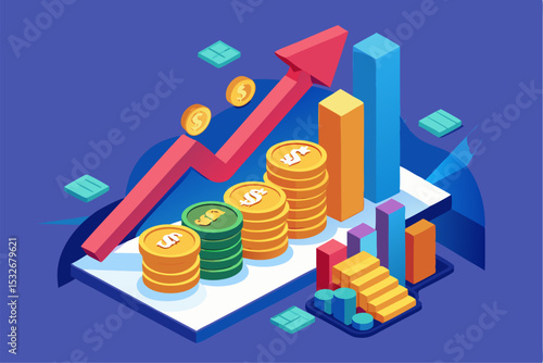 Underground Cable Repair by Utility Workers – Isometric Illustration