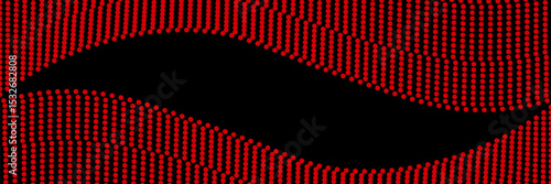 Bright crimson red pop art retro background with halftone in comics style,