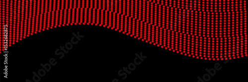 Bright crimson red pop art retro background with halftone in comics style,