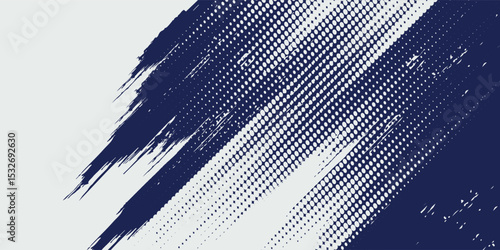 Abstract halftone wave dots background. Futuristic twisted grunge pattern, dots, circles. Vector modern optical pop art texture for posters, business modern grunge sport
