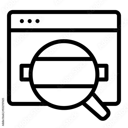 Searching icon vector illustration