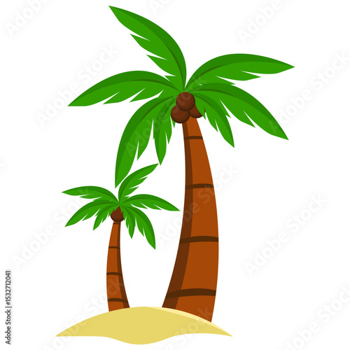 Coconut Trees Vector