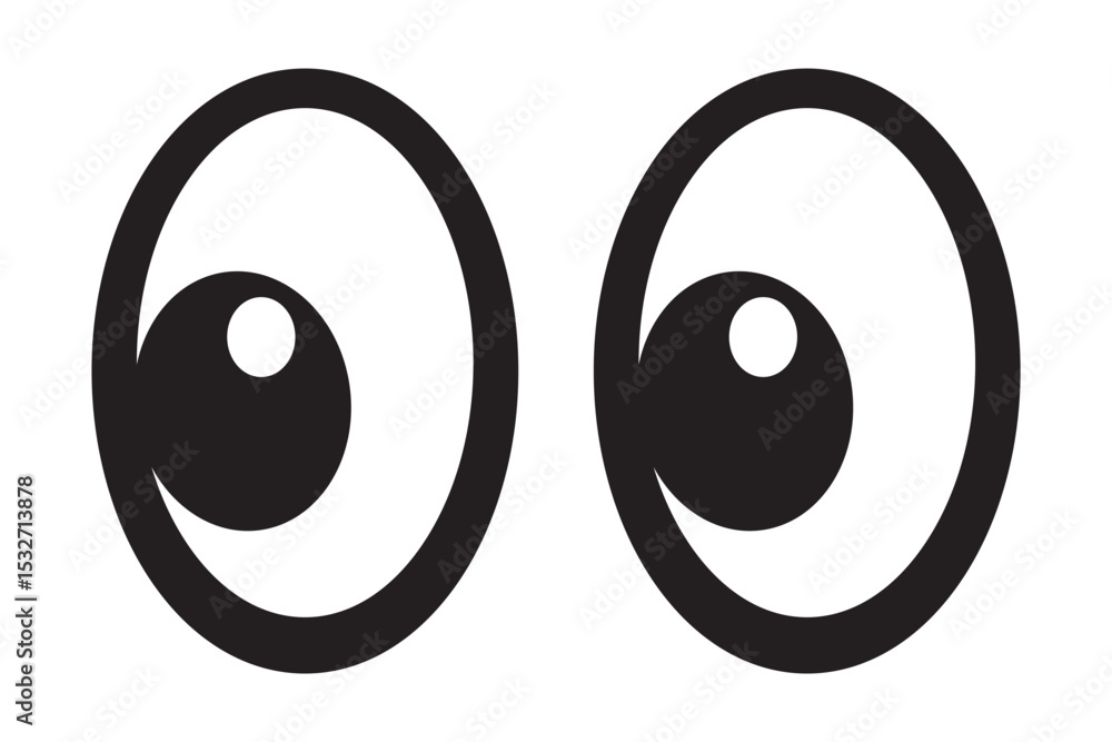 Look left, A set of plastic toy eyes. Glossy, bulging, puppet eyes. Cute, round, vector, isolated elements. Look down, up, left, right. Different, shaking, silly, hilarious pairs of eyeballs. eps 10
Look left, A set of plastic toy eyes. Glossy, bulging, puppet eyes. Cute, round, vector, isolated elements. Look down, up, left, right. Different, shaking, silly, hilarious pairs of eyeballs. eps 10