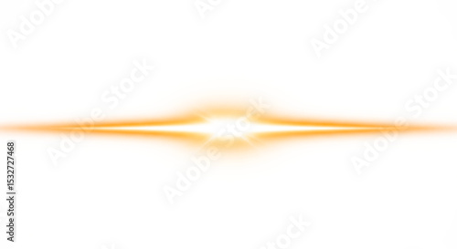 A bright orange light glow emanating from the center.