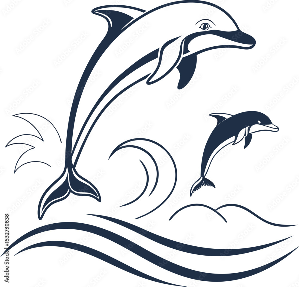 Fototapeta premium Dolphin 17