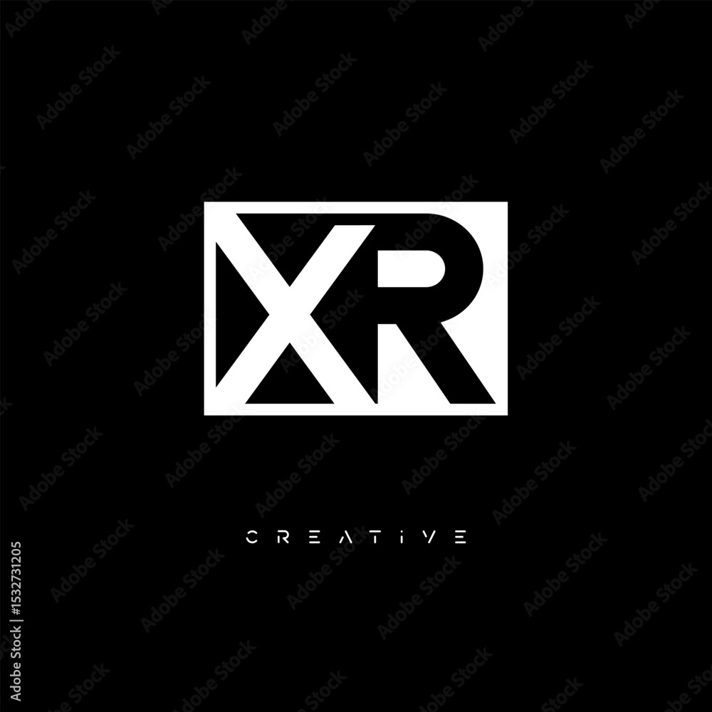 XR Negative Space Logo – Minimalist Black & White Monogram for Creative Branding, Fashion, Identity & Modern Logo Design XR Negative Space Logo – Minimalist Black & White Monogram for Creative Branding, Fashion, Identity & Modern Logo Design