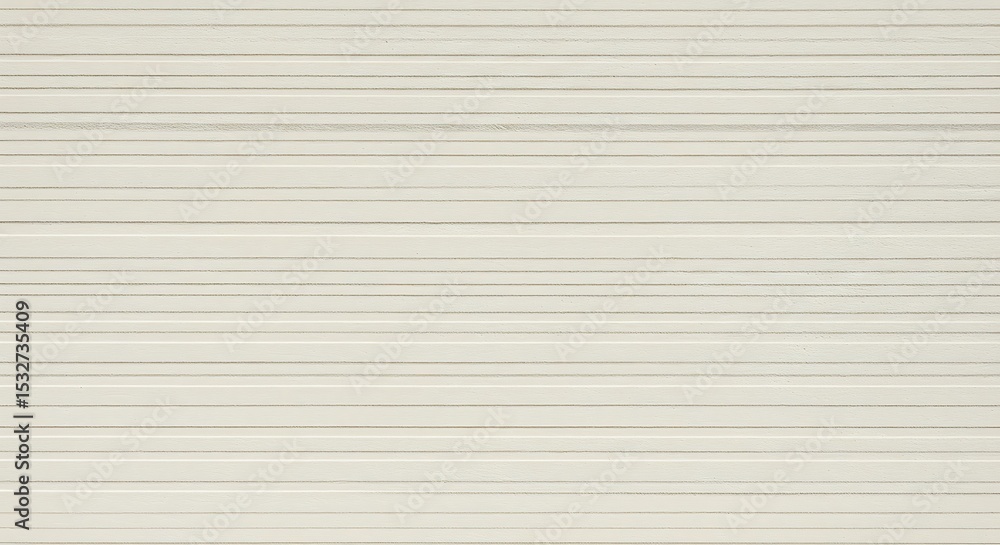 Fototapeta premium Cream horizontal siding a textured facade