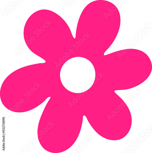 Elemento flores e folhas estilo orgânico
