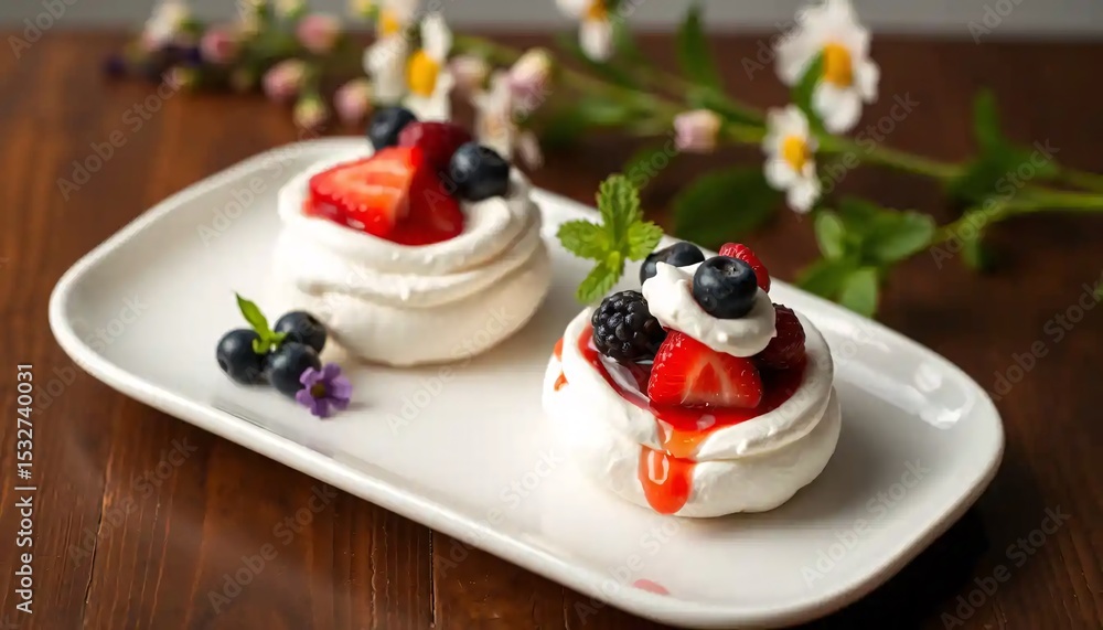 Pavlova delights Berrytopped treats abound Pavlova delights Berrytopped treats abound