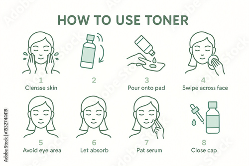 How to Use Toner: 8-Step Skincare Toner Application Guide