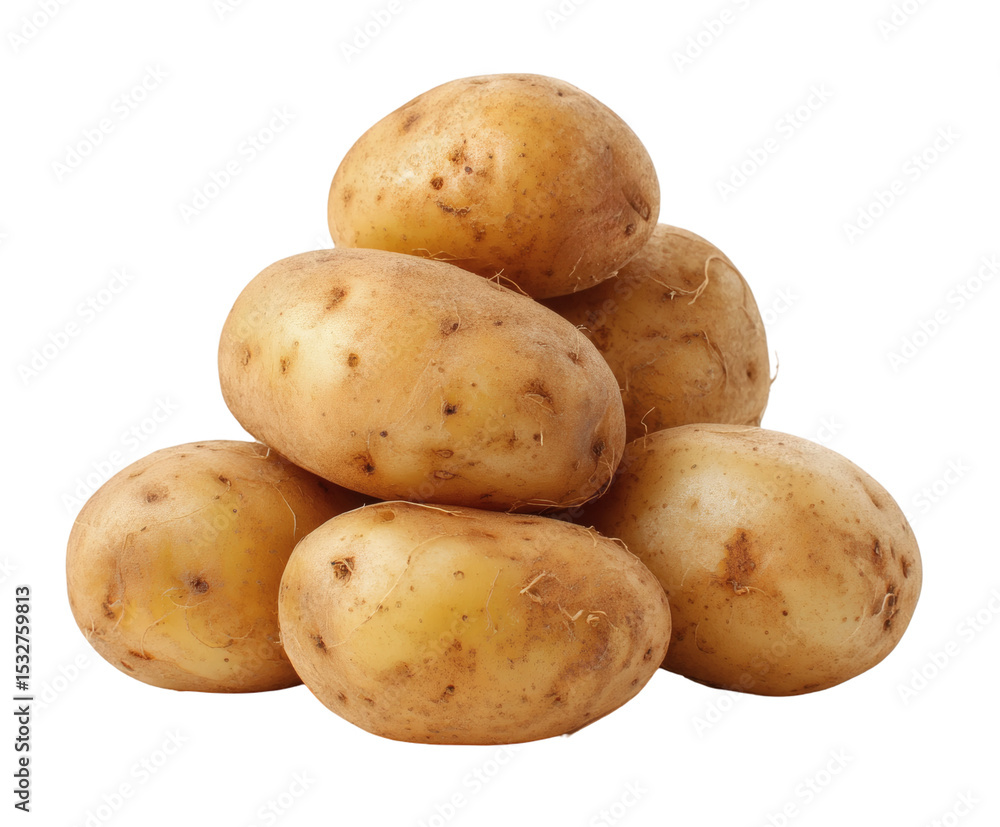 Fresh Potatoes Pile Rustic Harvest Vegetable Food Agriculture Produce, transparent background Fresh Potatoes Pile Rustic Harvest Vegetable Food Agriculture Produce, transparent background