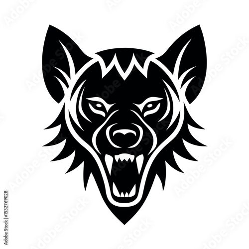 Wallpaper Mural Wolf logo vector illustration . Torontodigital.ca