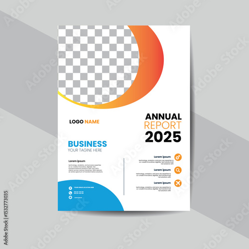 A4 format flyer or brochure for corporate business advertising vector abstract design, annual report or modern leaflet, cover or presentation corporate trendy style.
