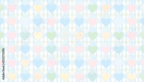 Charming rustic decor, red hearts fabric on vintage spoons for sewing and crafting