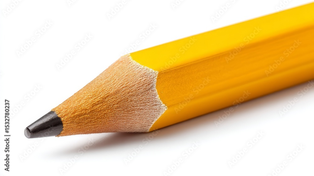 Fototapeta premium Pencil isolated on white background