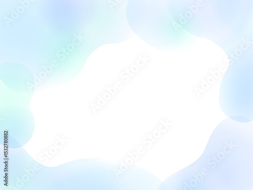 Watercolor soft blue background