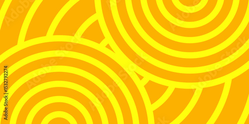 Pasta background, spaghetti abstract geometric pattern. Macaroni yellow poster. Wavy abstract pattern.