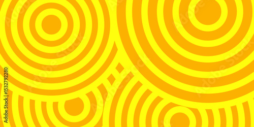 Pasta background, spaghetti abstract geometric pattern. Macaroni yellow poster. Wavy abstract pattern.