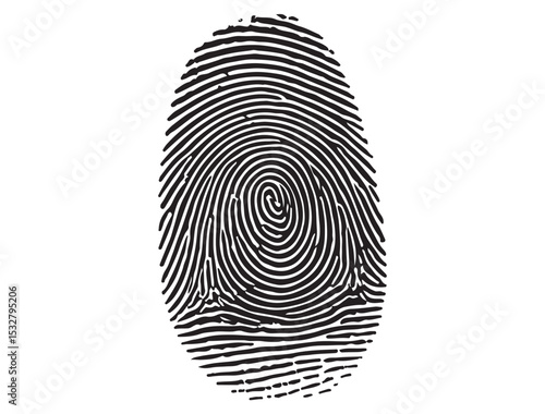 FINGERPRINT SILHOUETTE