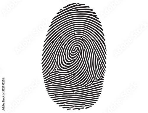 FINGERPRINT SILHOUETTE