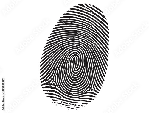FINGERPRINT SILHOUETTE