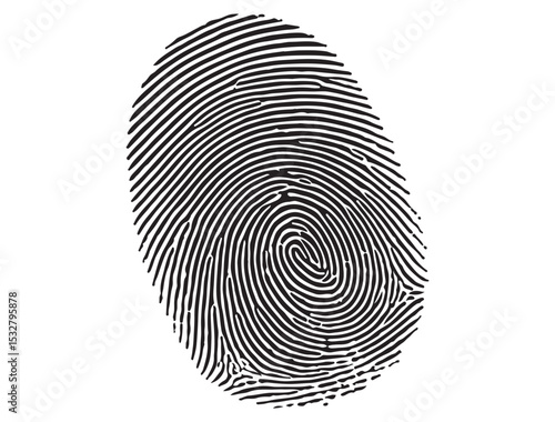 FINGERPRINT SILHOUETTE