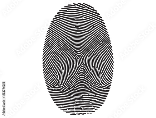 FINGERPRINT SILHOUETTE