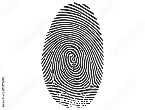 FINGERPRINT SILHOUETTE