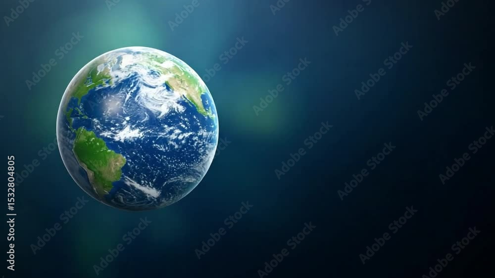 Earth's Beauty: A vibrant depiction of planet Earth, showcasing its continents and oceans with stunning clarity and detail, suspended in the vastness of space. Earth's Beauty: A vibrant depiction of planet Earth, showcasing its continents and oceans with stunning clarity and detail, suspended in the vastness of space.