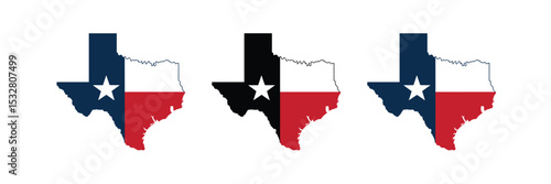 Texas State Flag Map Outlines: Lone Star State Pride and Patriotism