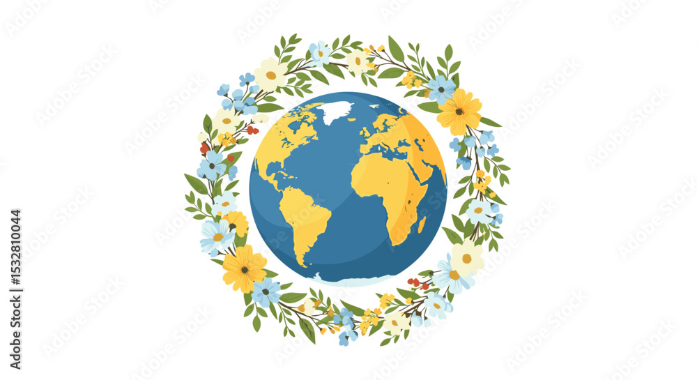 Naklejka premium Preserving Planet Earth Through Environmental Conservation and Sustainable Practices for a Better Tomorrow