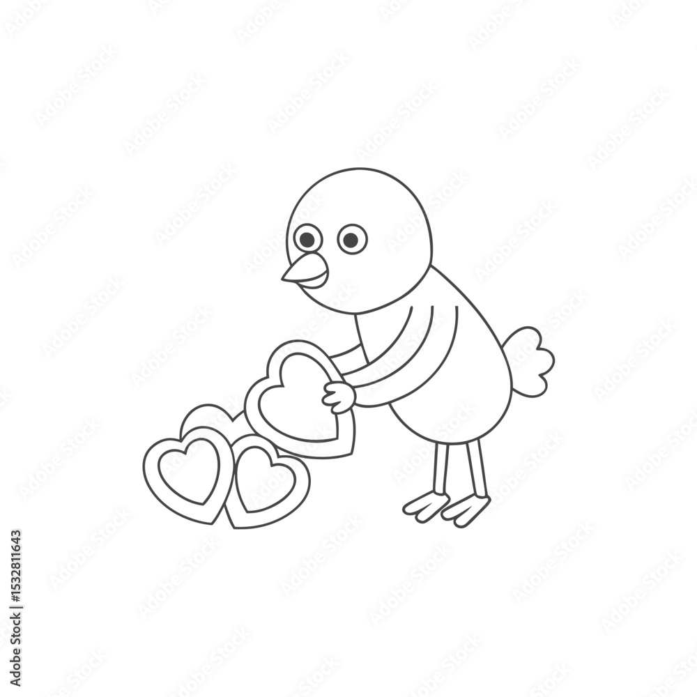 Printable Chick Surfing on a Jellybean Outline Printable Chick Surfing on a Jellybean Outline