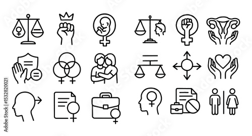 Feminist Icons Grid