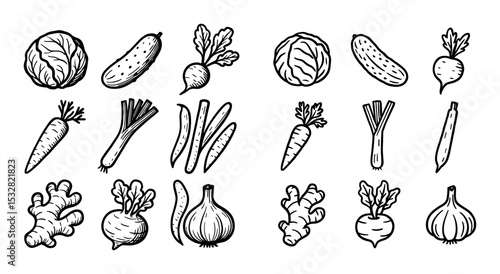 Fermented Favorites Icons