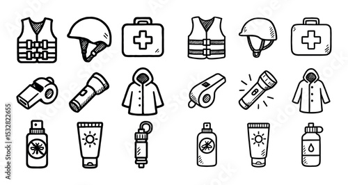 Safety Gear Icons