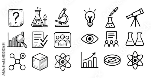 Scientific Methods Icons