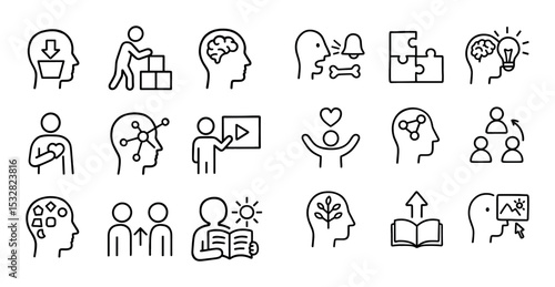 Educational Theories Icons