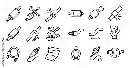 Exhaust Service Icons