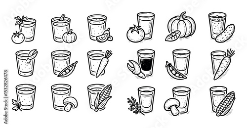 Soup Shooter Icons