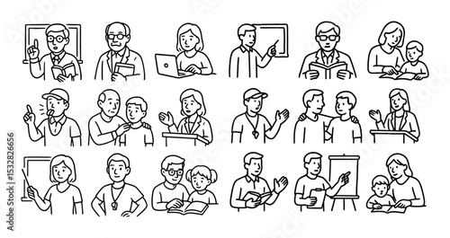 Educator Icon Grid