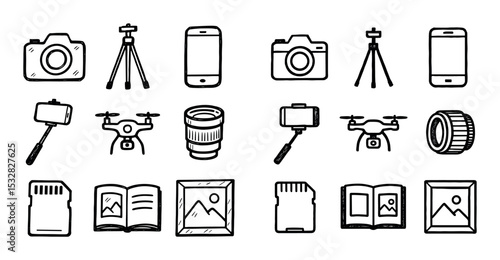 Photography Gear Icons