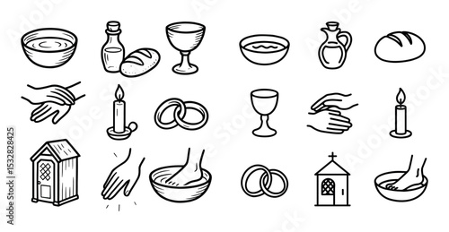 Sacraments Icon Grid